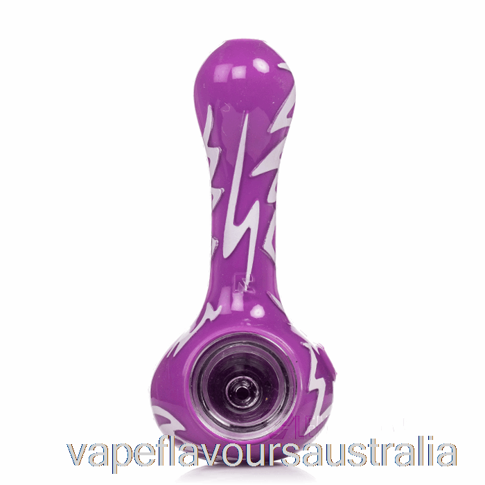 Vape Nicotine Australia Eyce ORAFLEX Switchback Silicone Spoon Purple / White